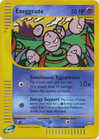 Exeggcute - 77/147 - Reverse Holo - EN