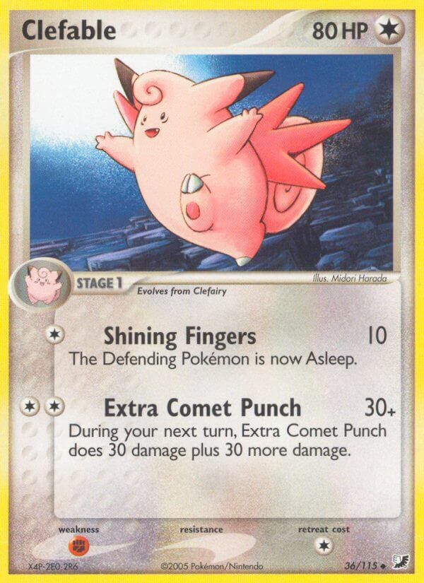 Clefable - 36/115 - EN