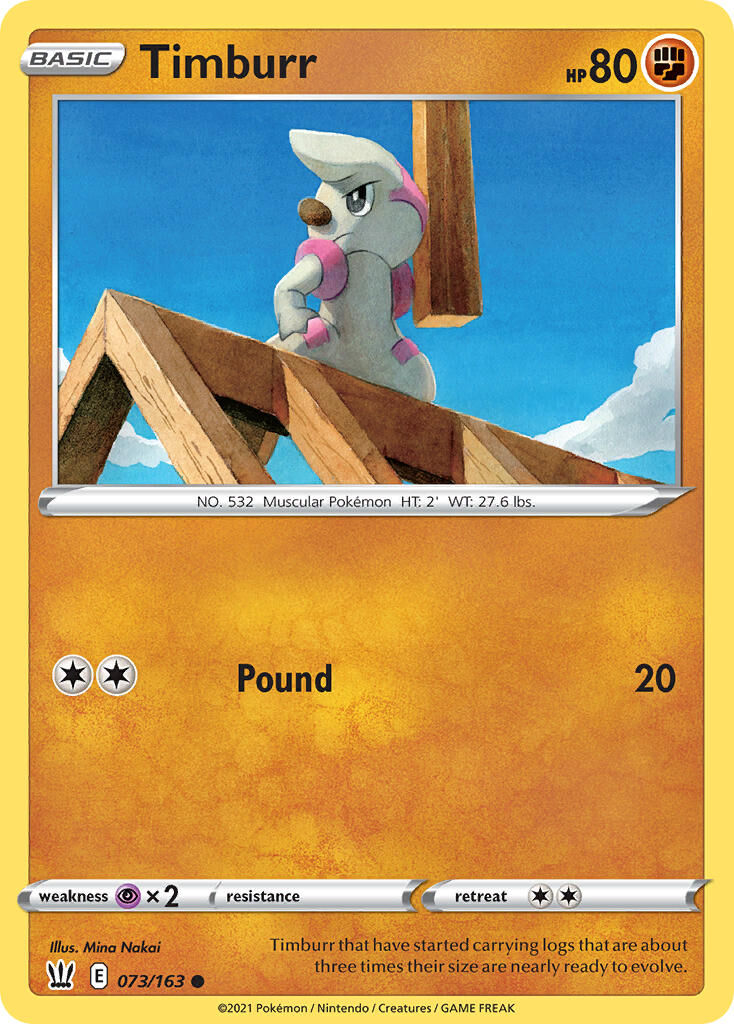 Timburr - 073/163 - EN