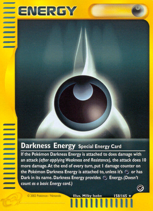 Darkness Energy - 158/165 - EN Darkness Energy - 158/165 - EN