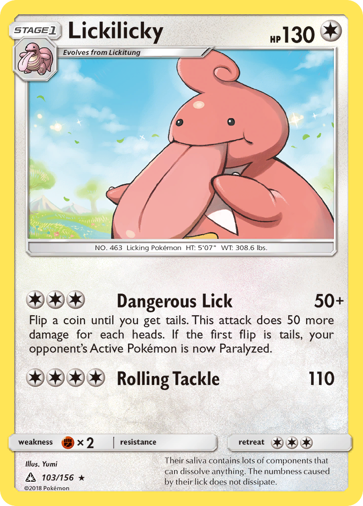 Lickilicky - 103/156 - EN