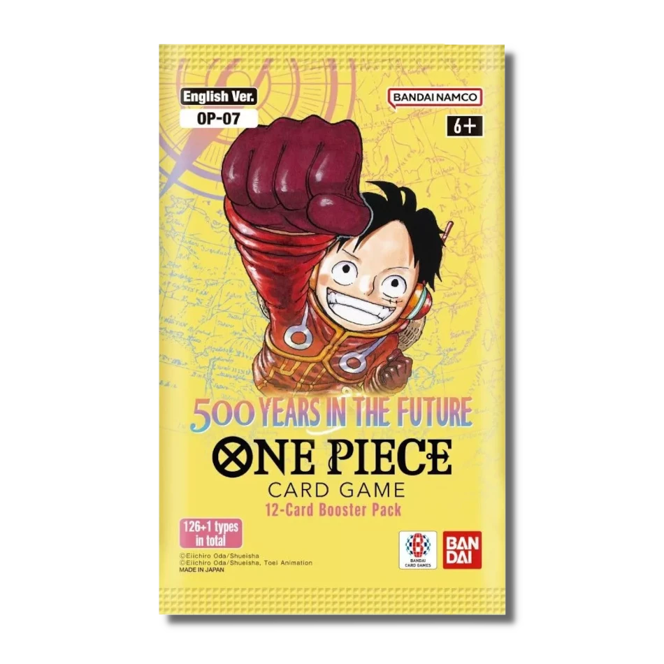 500 Years in the Future OP07 Booster Pack - One Piece Card Game - EN 500 Years in the Future OP07 Booster Pack - One Piece Card Game - EN