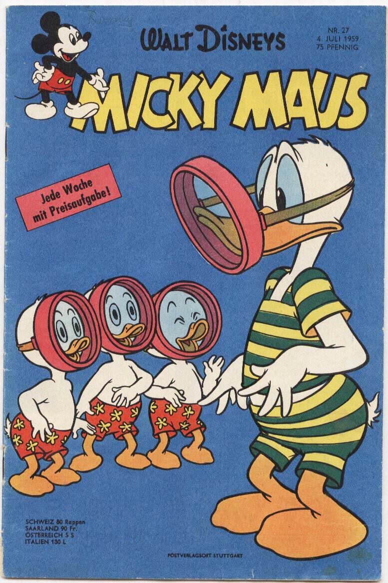 micky_maus_1959_27 Micky Maus 1959 #27