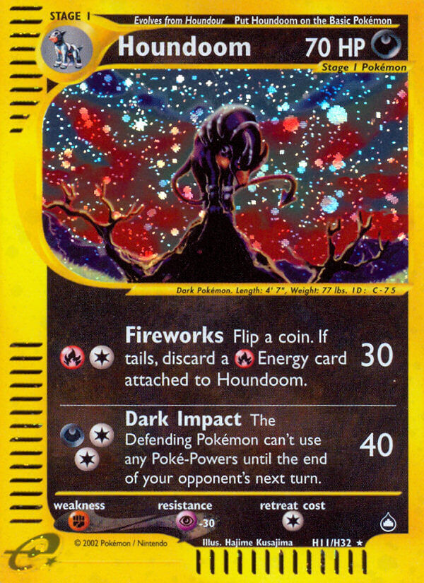 Houndoom - H11/H32 - Holo Rare - EN Houndoom - H11/H32 - Holo Rare - EN