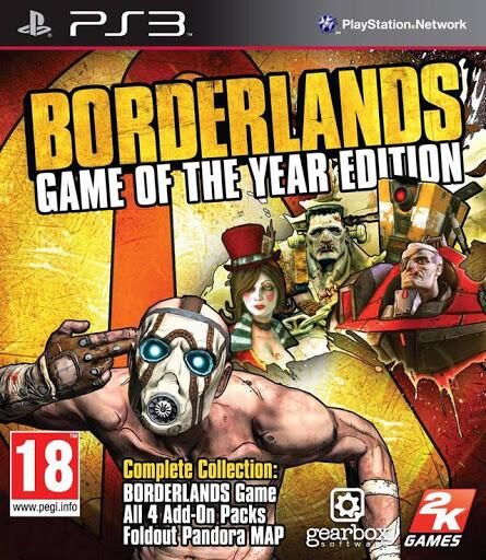 Borderlands [Game of the Year] - OVP - PS3