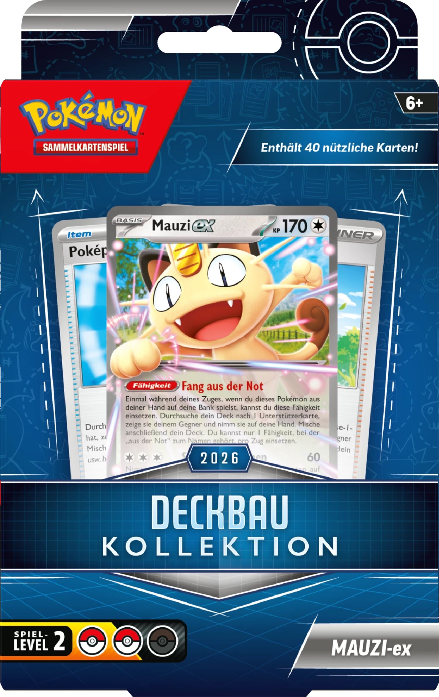 Pokémon TCG: Deckbau-Kollektion Mauzi-ex - DE