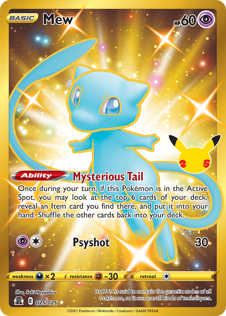 Mew - 025/25 - EN Mew - 025/25 - EN