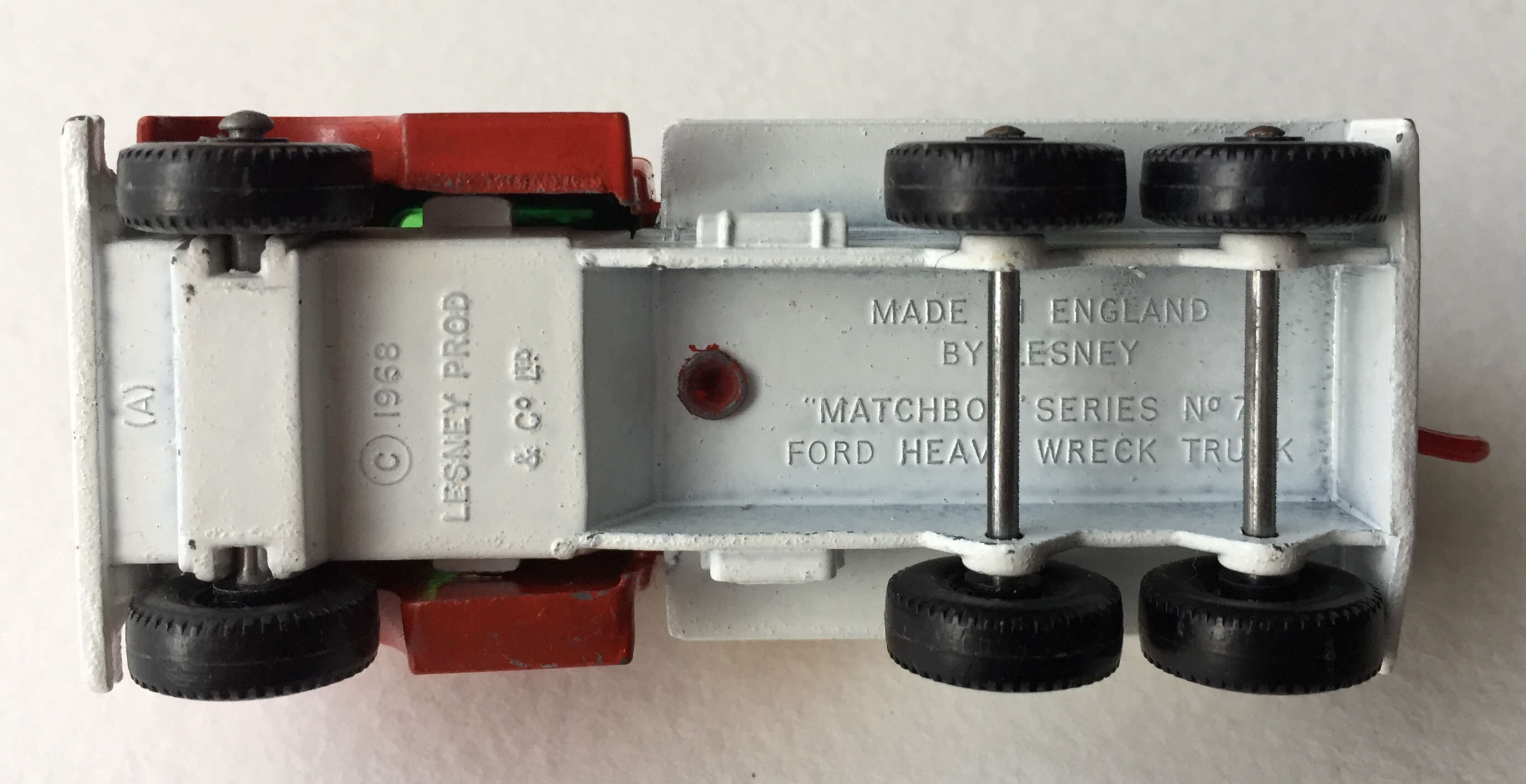 Matchbox Ford Heavy Wreck Truck 1968