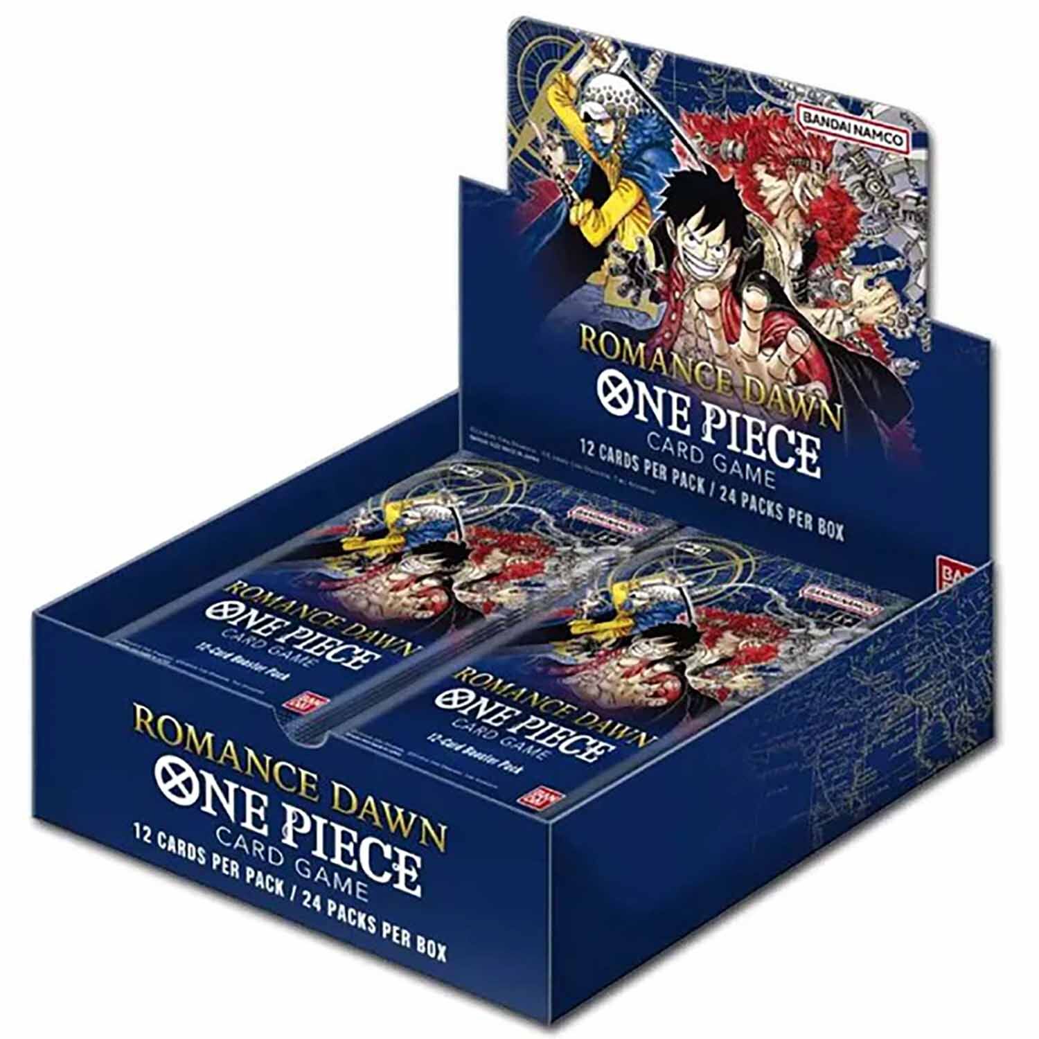 Romance Dawn OP-01 Booster Box (Blue Bottom 1st Print) - One Piece Card Game - EN Romance Dawn OP-01 Booster Box (Blue Bottom 1st Print) - One Piece Card Game - EN