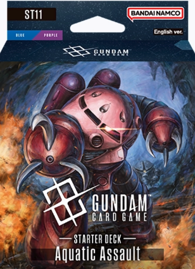 Gundam Card Game Starter Deck ST11 Aquatic Assault - EN