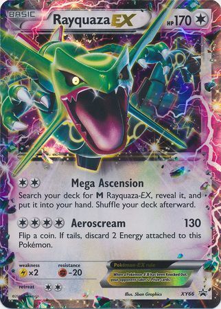 Rayquaza EX XY066 - Pokémon TCG