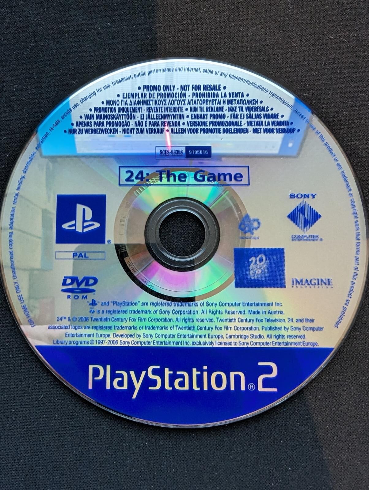 24: The Game [Promo Not For Resale] - OVP - PS2 - EN