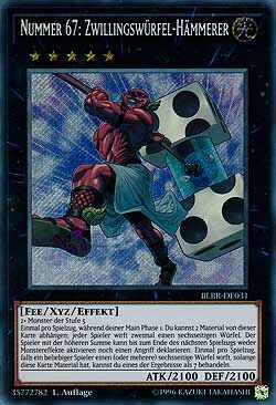 Nummer 67: Zwillingswürfel-Hämmerer - Yu-Gi-Oh!