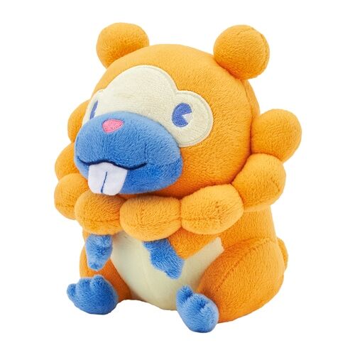 Pokemon Center Original Plush Saiko Soda Refresh Bidoof - 16 cm