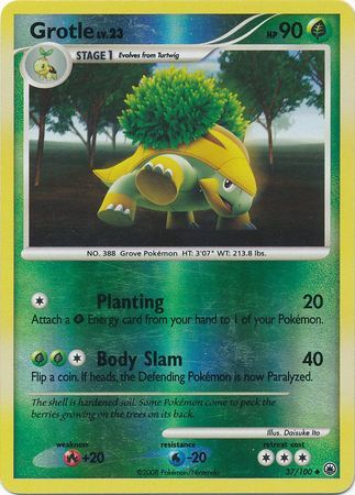 Grotle - 37/100 - Reverse Holo - EN
