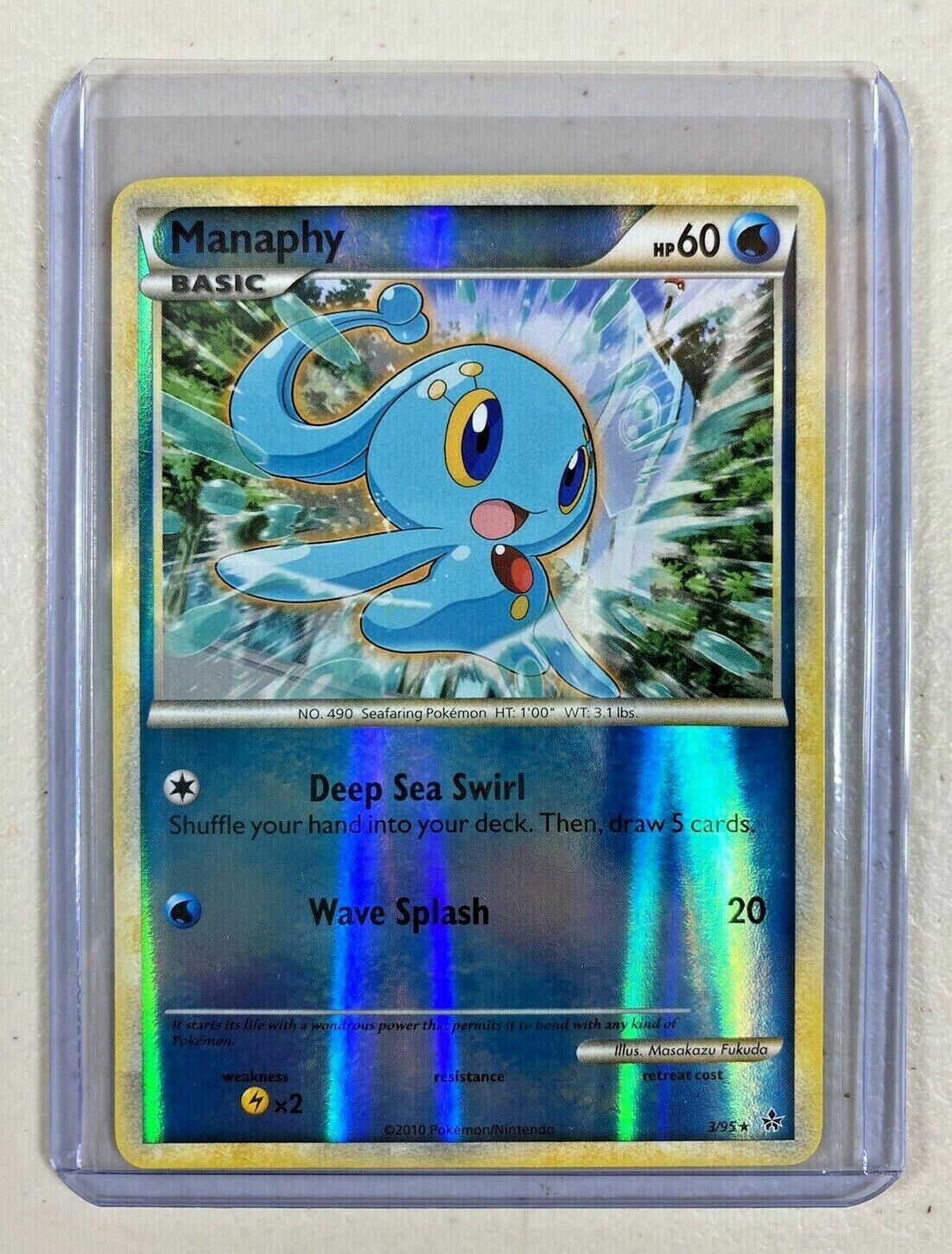 Manaphy - 3/95 - Reverse Holo - EN
