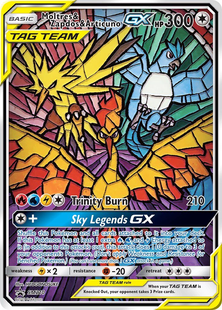 Moltres & Zapdos & Articuno-GX - SM210/SM210 - EN Moltres & Zapdos & Articuno-GX - SM210/SM210 - EN