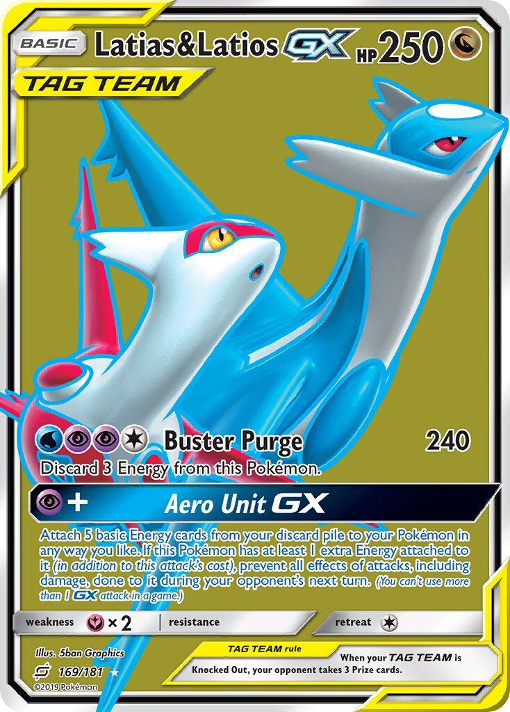 Latias & Latios-GX - 169/181 - EN Latias & Latios-GX - 169/181 - EN