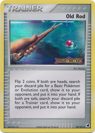 Old Rod - 78/101 - Reverse Holo - EN