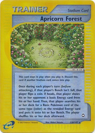 Apricorn Forest - 118/147 - Reverse Holo - EN