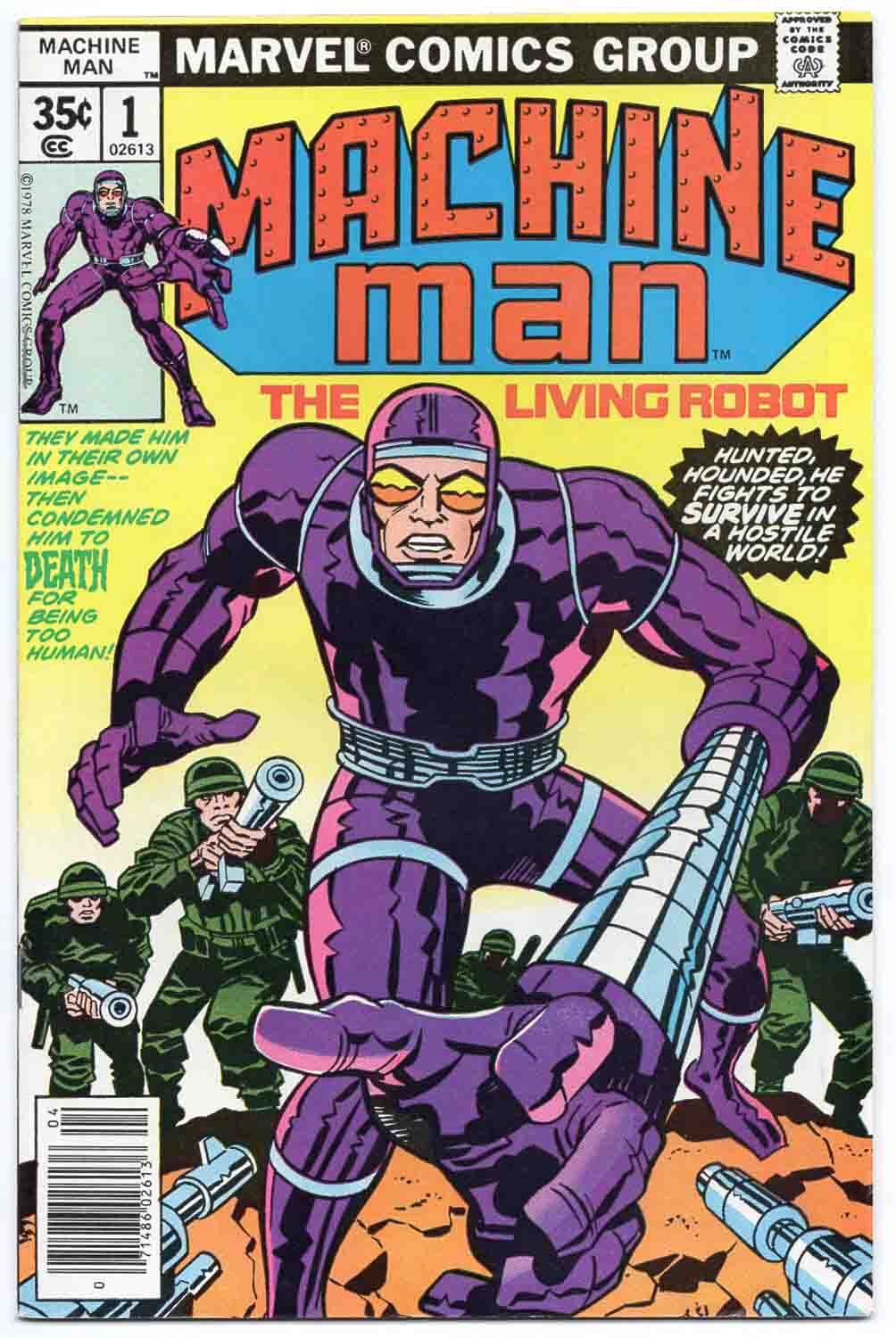 Machine Man #1