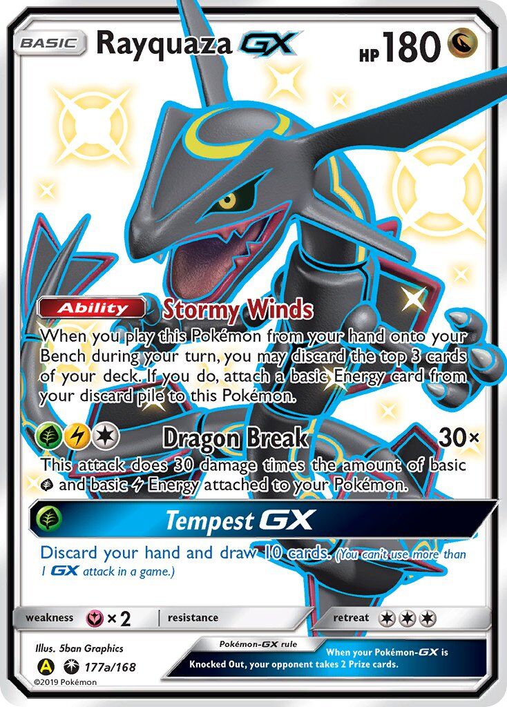 Rayquaza-GX - 177a/168 - EN Rayquaza-GX - 177a/168 - EN
