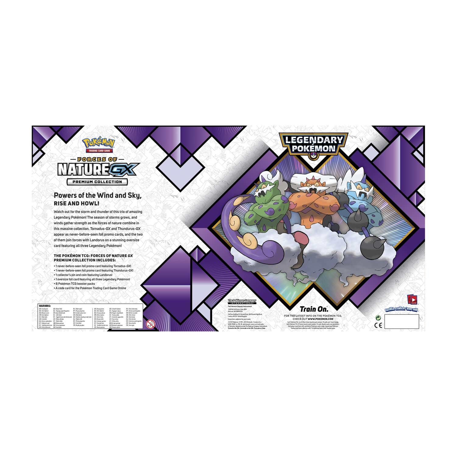 Pokémon Forces of Nature GX Premium Collection Box - EN