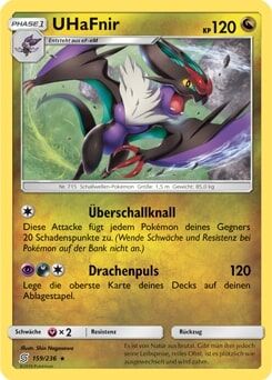 uhafnir-pok-mon-tcg UHaFnir 159/236 - Pokémon TCG