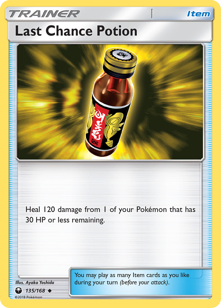 Last Chance Potion - 135/168 - EN Last Chance Potion - 135/168 - EN