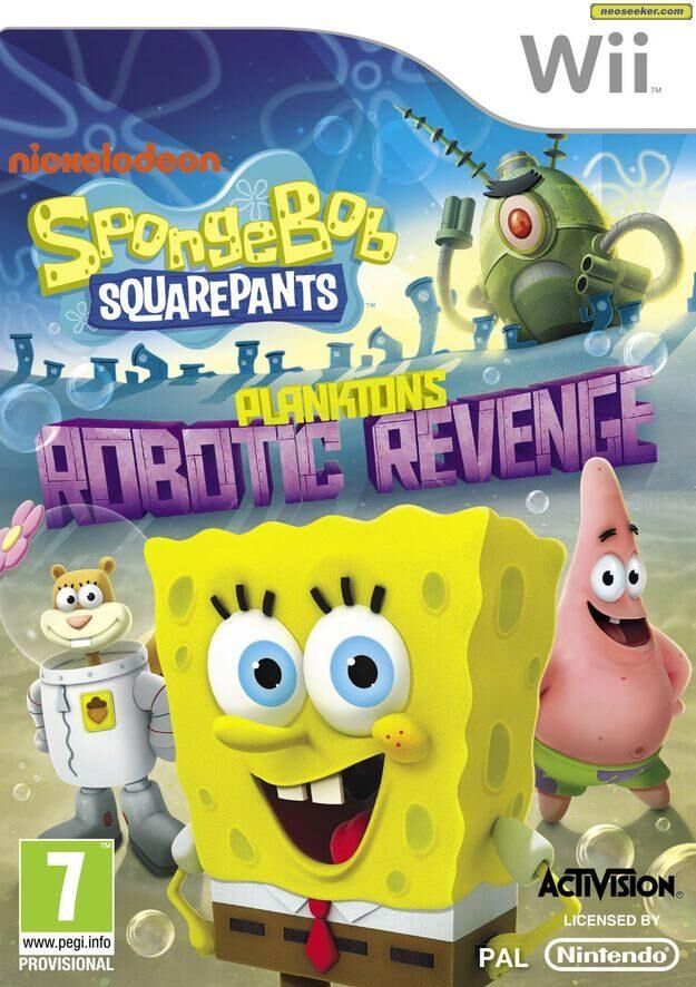 SpongeBob SquarePants: Plankton's Robotic Revenge - Nintendo Wii - EN