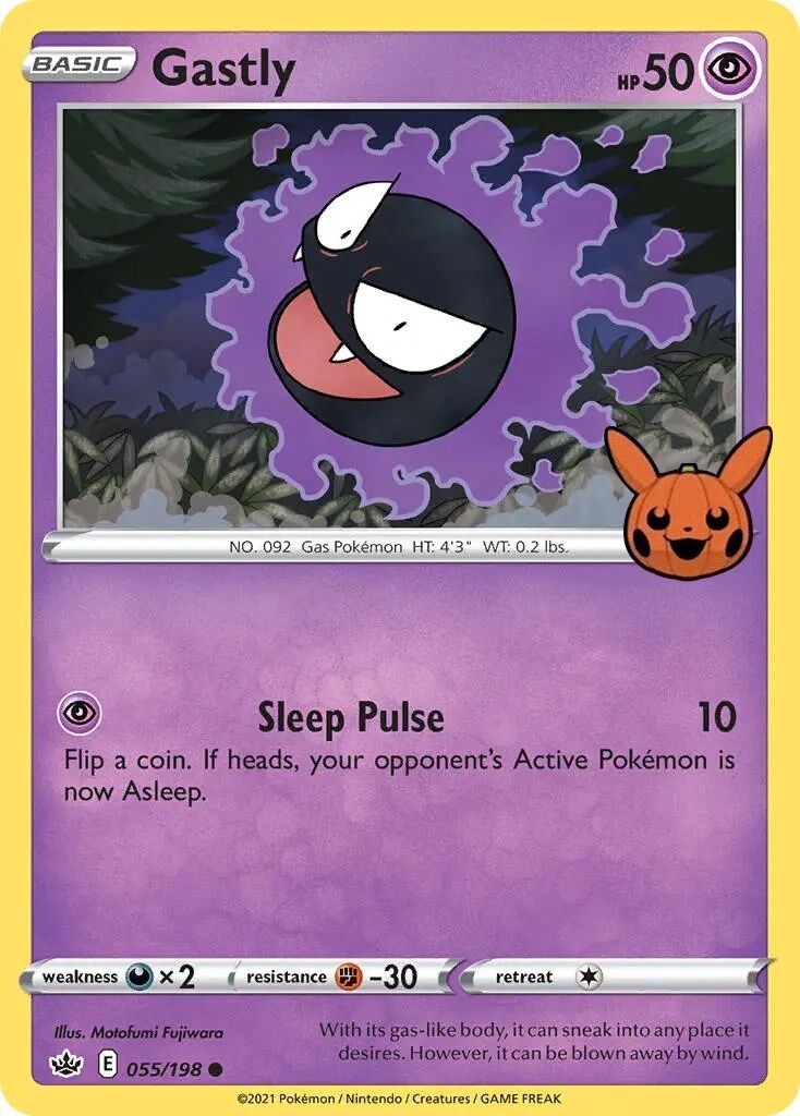 gastly-055-172-pokemon-tcg-near-mint-en Gastly - 055/198 - Pokémon TCG - Near Mint - EN