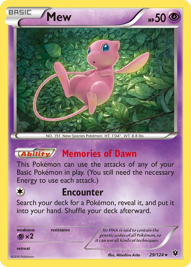 Mew - 29/124 - EN Mew - 29/124 - EN
