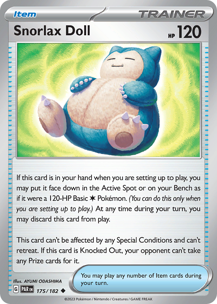Snorlax Doll - 175/182 - EN
