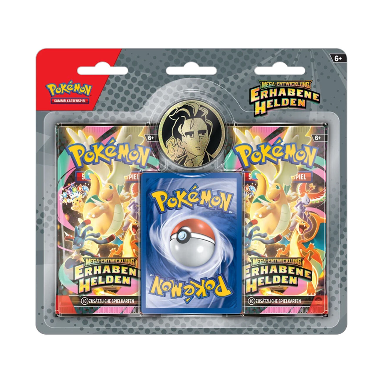 Pokémon TCG: Mega Evolution - Erhabene Helden 2-Pack Blisters - DE
