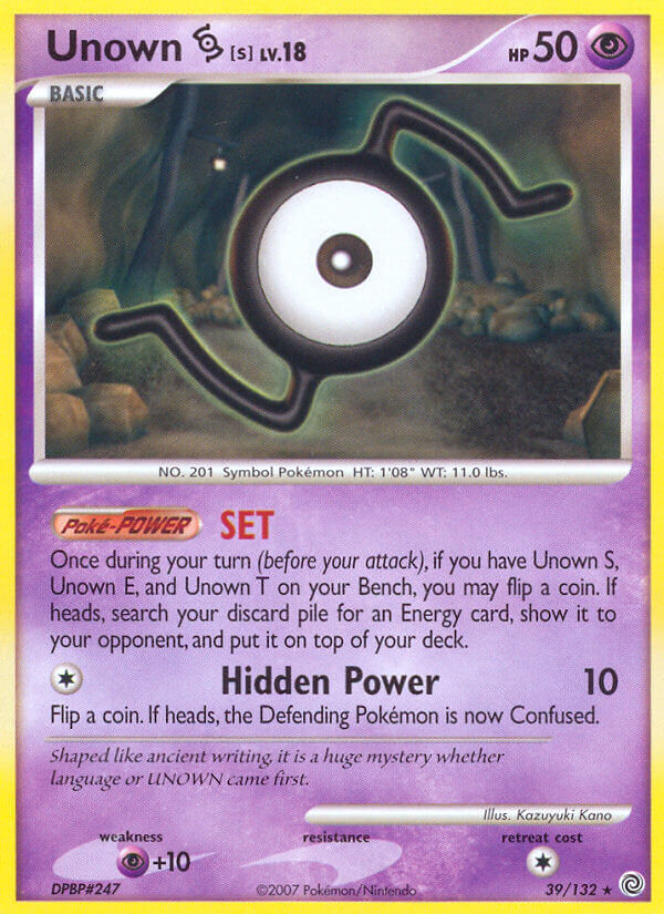 Unown S - 39/132 - EN