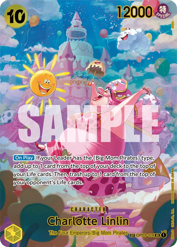 Charlotte Linlin - OP03-114 - Special Alt Art Charlotte Linlin - OP03-114 - Special Alt Art