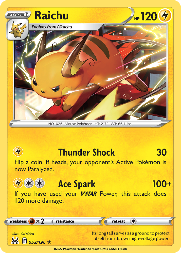 Raichu - 053/217 - EN