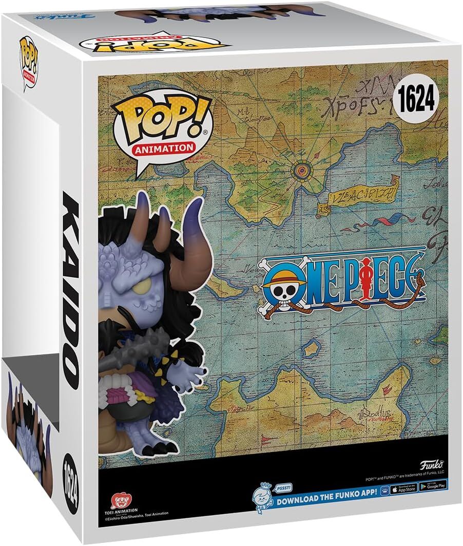 One Piece Oversized POP! Vinyl Figur Kaido Man Beast Form 15 cm