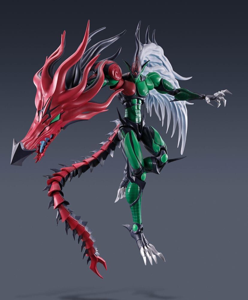Yu-Gi-Oh! S.H. MonsterArts Actionfigur Elemental Hero Flame Wingman 19cm