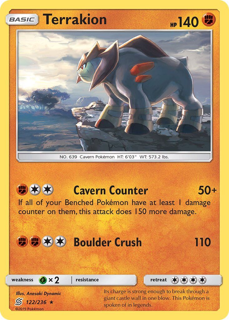 Terrakion - 122/236 - EN Terrakion - 122/236 - EN