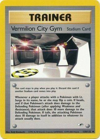 Vermilion City Gym - 120/132 - Unlimited - EN