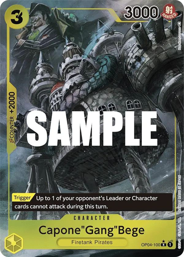 Capone"Gang"Bege - OP04-100- Alternate Art - EN