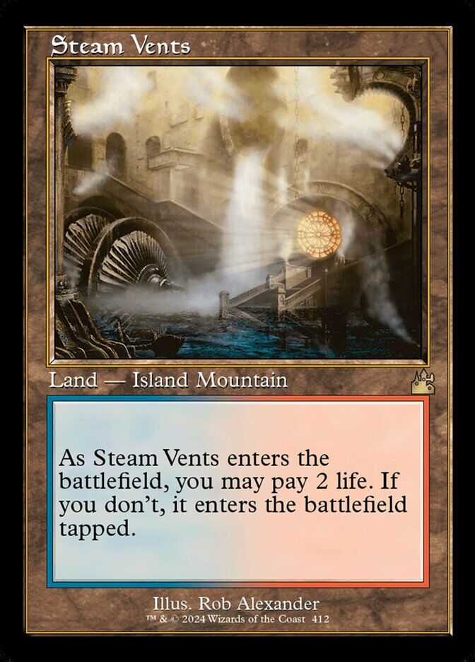 Steam Vents - RVR 412 - Normal - EN - NM Steam Vents - RVR 412 - Normal - EN - NM
