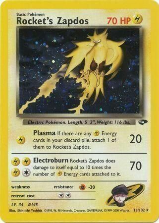Rocket’s Zapdos - 15/132 - Unlimited - EN Rocket’s Zapdos - 15/132 - Unlimited - EN