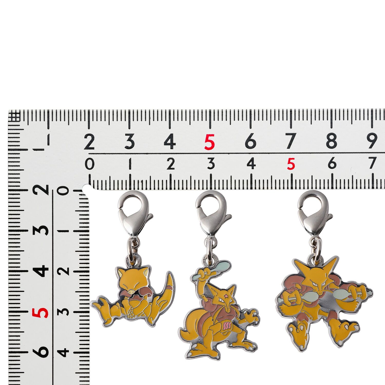 Pokemon Center - Abra, Kadabra, Alakazam Schlüsselanhänger - 3 Stück