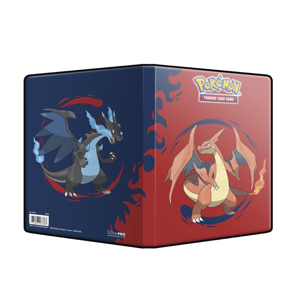 UP - Mega Charizard X and Mega Charizard Y 4-Pocket Pro Binder UP - Mega Charizard X and Mega Charizard Y 4-Pocket Pro Binder