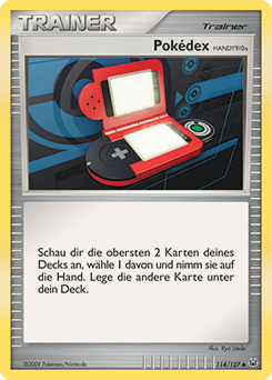 Pokedex HANDY910is - 114/127 - Pokemon TCG - Near Mint