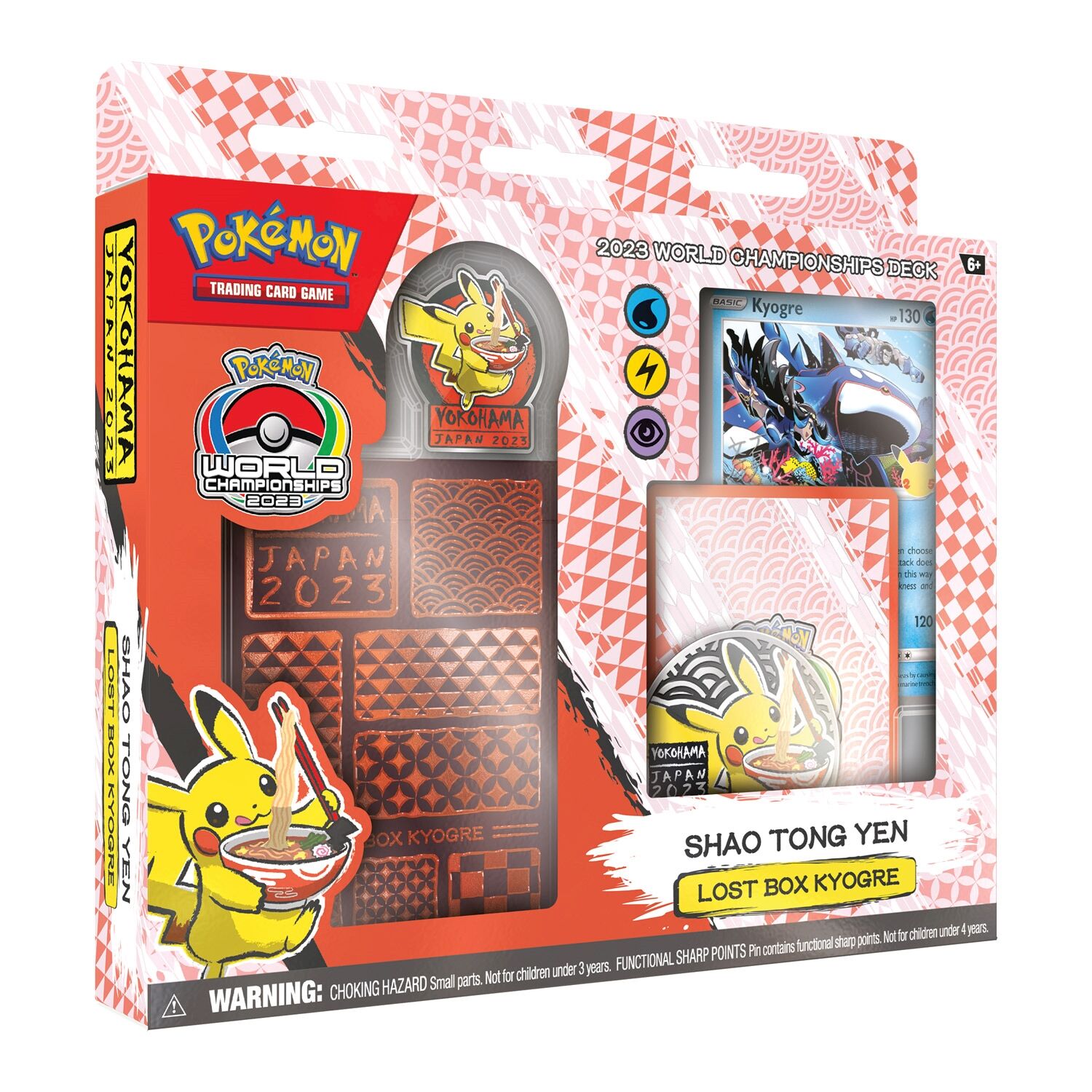 Pokémon 2023 World Championship Deck Shao Tong Yen Lost Box Kyogre - EN Pokémon 2023 World Championship Deck Shao Tong Yen Lost Box Kyogre - EN