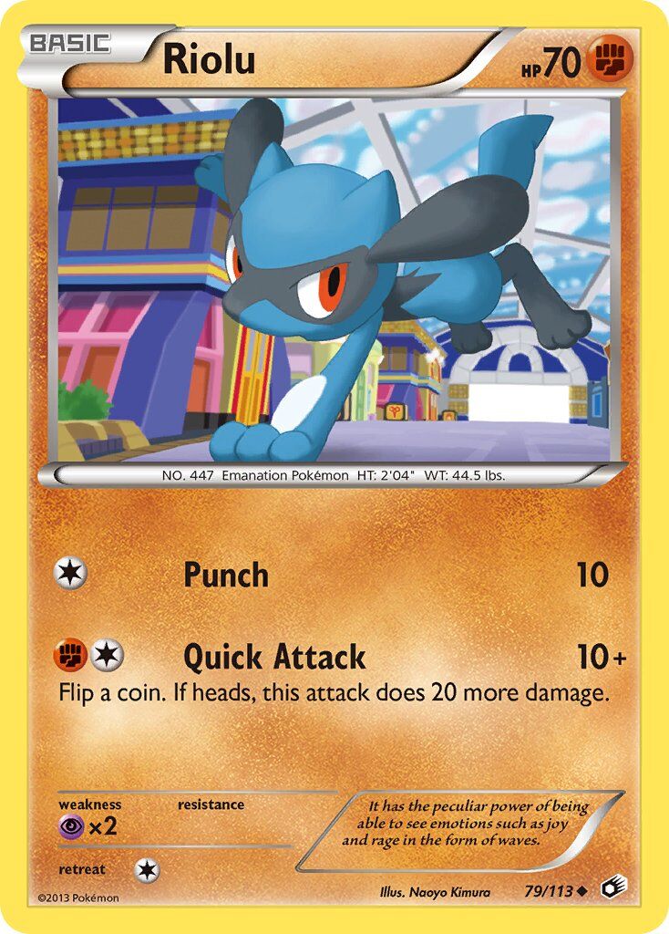 Riolu - 79/113 - EN Riolu - 79/113 - EN
