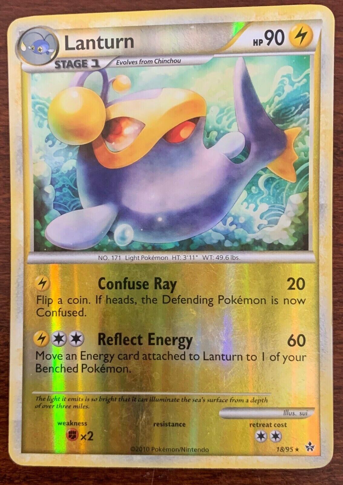 Lanturn - 18/95 - Reverse Holo - EN